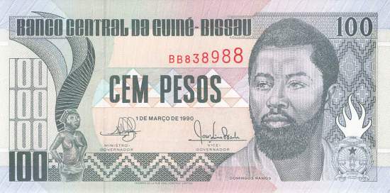 100 Pesos 1.3.1990